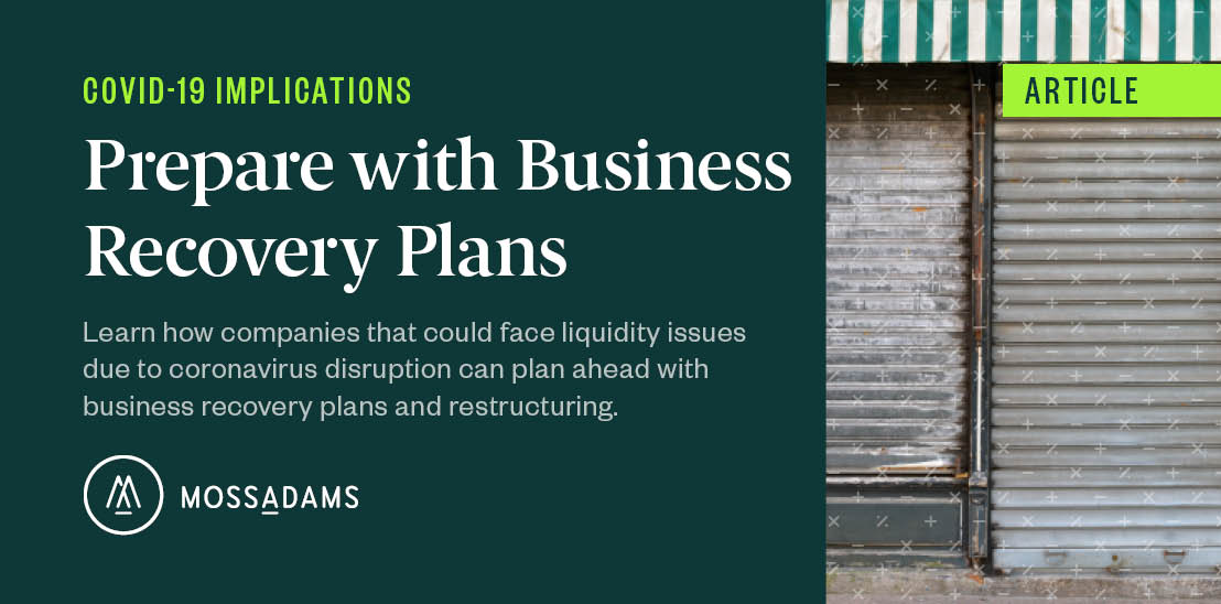 rics covid 19 recovery business plan