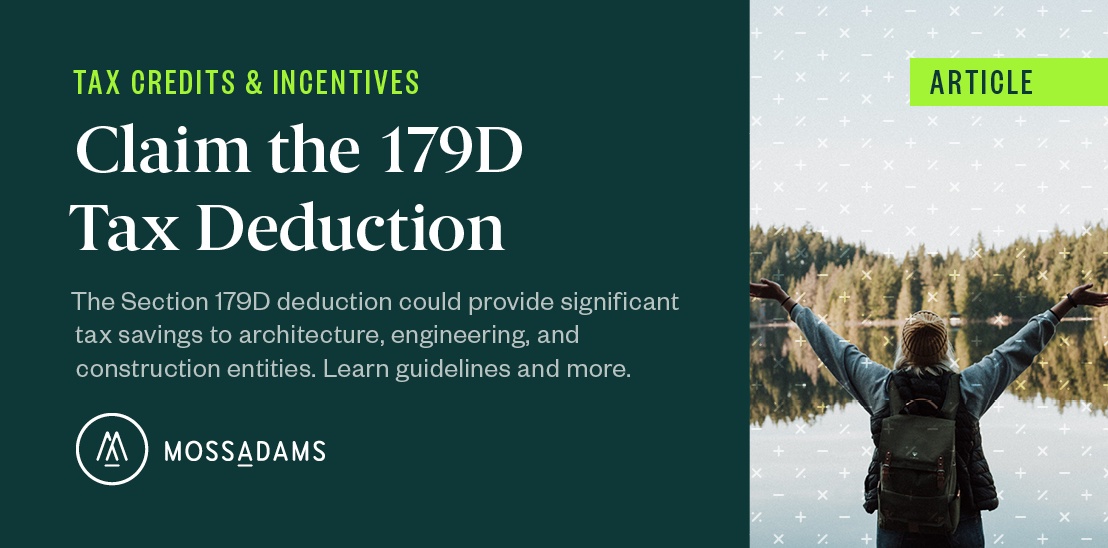 How to Claim the Section 179D Energy Efficient Tax Deduction