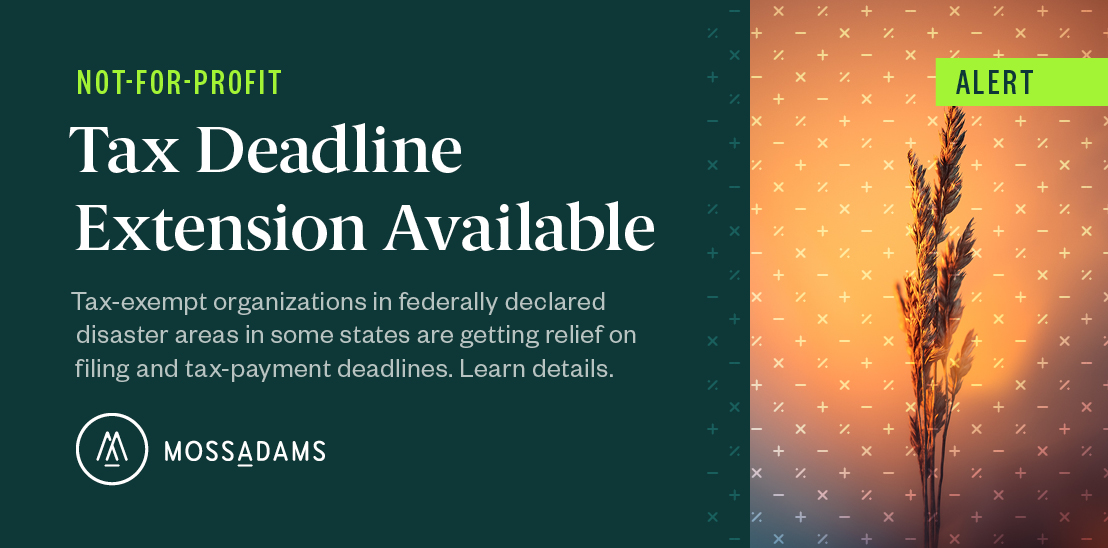 See if You Qualify for a Tax Filing Deadline Extension